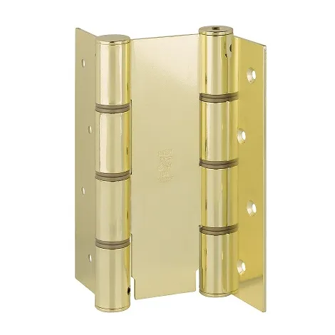 CODE 87 LO 155-40 Дверная петля пружинная двусторонняя ALDEGHI 155x40 полированная латунь