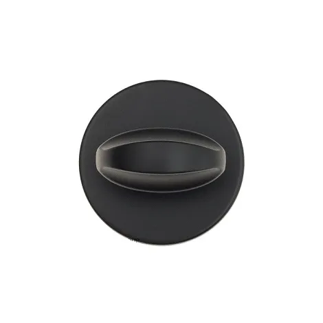 Фиксатор поворотный на круглом основании Fratelli Cattini WC 7.7-NM матовый черный