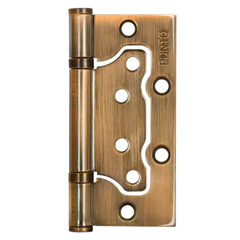 Петля универсальная без врезки Punto IN4200W CFB (200-2B 100x2,5) кофе глянец