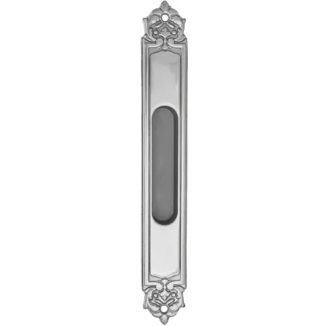 Ручка для раздвижной двери Venezia U122 DECOR LONG полированный хром (1шт.)