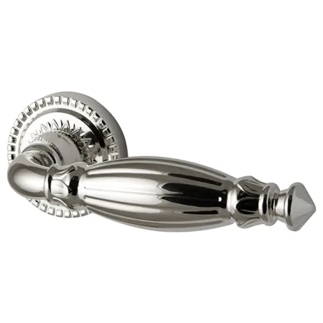 Дверная ручка на круглом основании Armadillo Bella CL2-SILVER-925 серебро 925