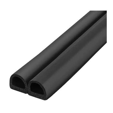 Уплотнитель самоклеящийся Fuaro ADH/D-14,2x12,7mm (127), BLACK черный 120 m