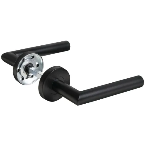Ручка раздельная Fuaro R.DSS201-0204/19 black (INOX 201)