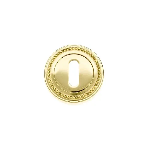 Накладка дверная под ключ буратино Venezia KEY-1 D3 полированная латунь 2 шт.