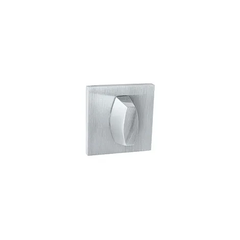 Ручка поворотная на квадратном основании Fuaro BKW8x75.K.RL52 (BKW8x75 RL) SSC-16 сатинированный хром