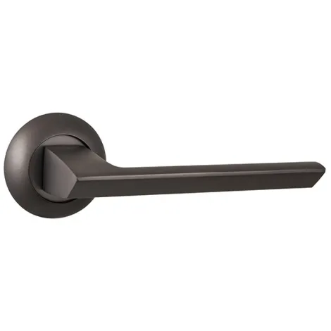 Дверная ручка на круглом основании Punto R.TL54.BLADE (BLADE TL) GR-23 графит