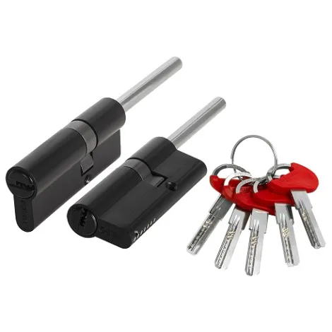 Цилиндровый механизм Fuaro D-PRO5007 Tang 75 w/k (40+10+25) BL-24 черный 5Key без верт.