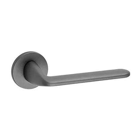 Дверная ручка на круглом основании Plana 1200/208 F15 антрацит