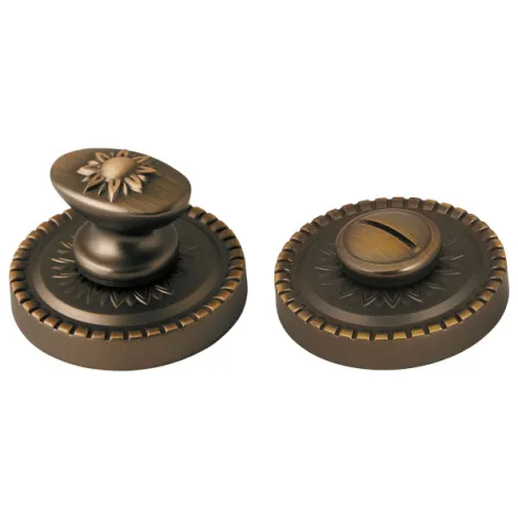 Фиксатор поворотный на круглом основании Armadillo WC-BOLT BK6/CL-BB-17 коричневая бронза