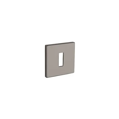 Накладка под ключ Буратино на квадратном основании Tupai 4048 Q S5-49 черный никель