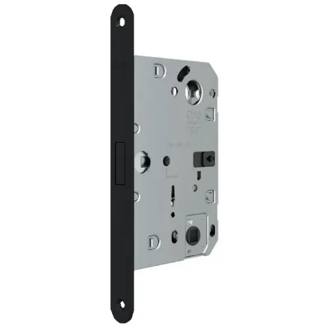 Защелка магнитная врезная под WC AGB POLARIS WAVE B06132.50.93 AGB черный тех. уп. без отв. пл.