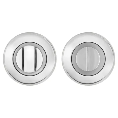 Фиксатор поворотный на круглом основании Fuaro BK6.R.RM54 (BK6 RM) CP-8 хром