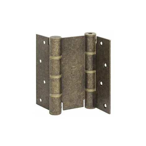 CODE 87 OA 155-30 Дверная петля пружинная двусторонняя ALDEGHI 155x30 античная бронза