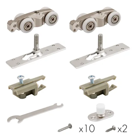 Комплект для раздвижных дверей Armadillo Comfort - PRO SET 1 /rollers/ 80 (CFA170)