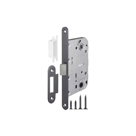 Защелка врезная Fuaro PLASTIC P96WC-50 GR графит