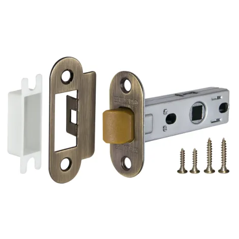 Защелка врезная Fuaro PLASTIC P22-45-25 AB бронза