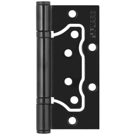 Петля универсальная без врезки Fuaro IN4500W-BL GR (500-2BB/BL 100x2,5) графит БЛИСТЕР