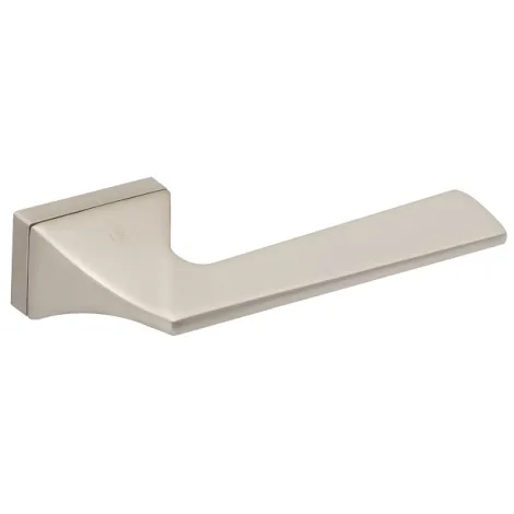 Дверная ручка на прямоугольном основании FANTOM \"Грация\" MSN никель