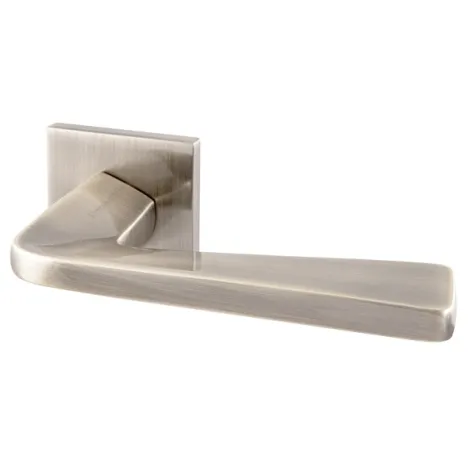 Дверная ручка на квадратном основании Armadillo TORSO USS SN-3 Матовый никель