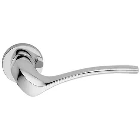 Дверная ручка на круглом основании Linea Cali IBIS 691/023 CR хром глянцевый