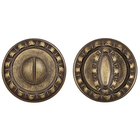 Фиксатор поворотный на круглом основании Punto BK6.R.MT53 (BK6 MT) OB-13 античная бронза