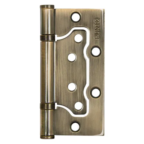 Петля универсальная без врезки Punto IN4200W AB (200-2B 100x2,5) бронза