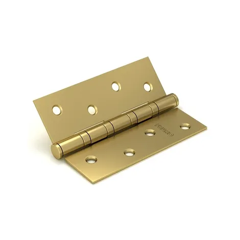 Петля универсальная Fuaro IN4400U SB (4BB 100x75x2,5) матовое золото