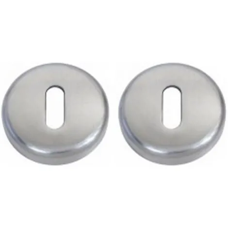 Накладка под ключ Буратино на круглом основании Colombo CD 1063 матовый хром