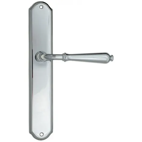 Дверная ручка Venezia \"CLASSIC\" на планке PL02 полированный хром