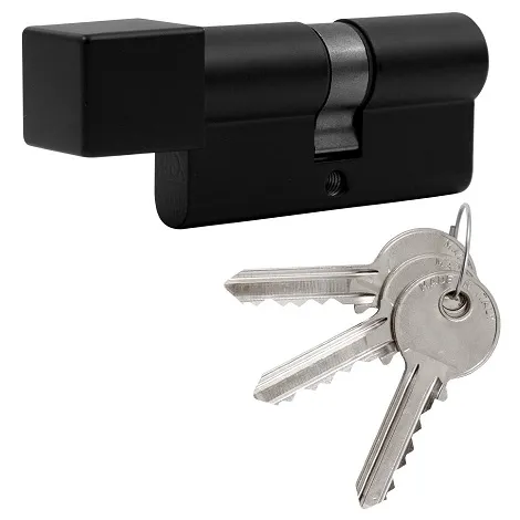 Цилиндровый механизм Cortelezzi Primo 117 SQ 30x30 черный 