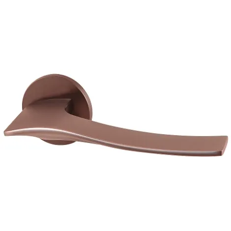 Дверная ручка на круглом основании Armadillo R.URS52.AQUA AC-9 медь