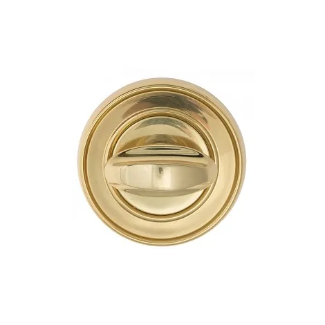 Фиксатор поворотный на круглом основании Venezia WC-2 D6 полированная латунь
