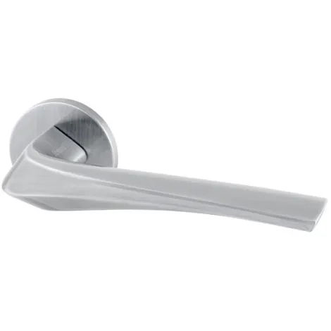 Дверная ручка на круглом основании Armadillo FLAME URS MWSC-33 Итальянский тисненый