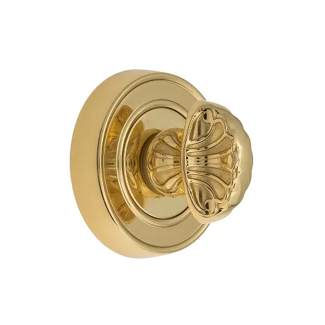 Фиксатор поворотный на круглом основании Venezia WC-4 D6 полированная латунь