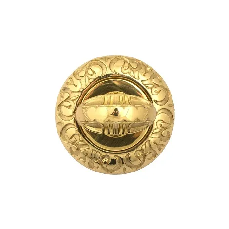 Фиксатор поворотный на круглом основании Venezia WC-4 D4 полированная латунь