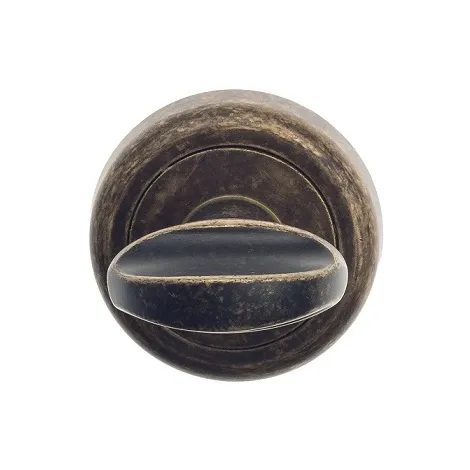 Фиксатор поворотный на круглом основании Fratelli Cattini WC-2 D1-BA античная бронза