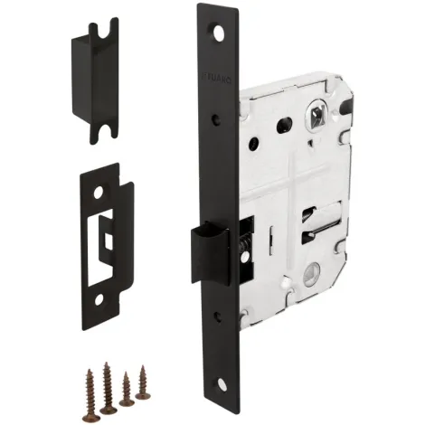 Защелка врезная Fuaro PLASTIC P72-50 BL черный