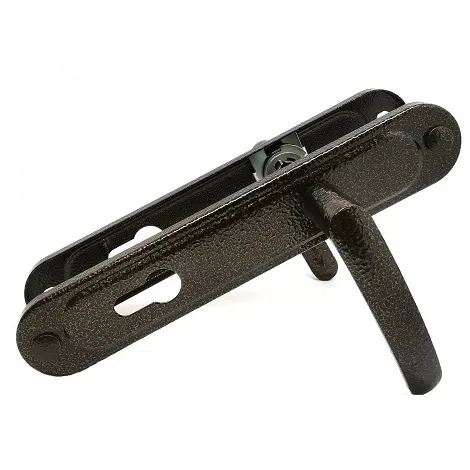 Ручка дверная Zenit (Зенит) на планке РФ1-85.02 (85 мм) медь