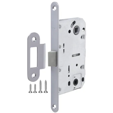 Защелка врезная Fuaro PLASTP96WC-50 (P96WC-50) SSC сатинированный хром