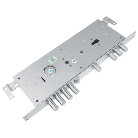 Замок врезной Guardian двухсистемный ЗВ 25.14 Т (лев) с тягами (без накл), 5+1 кл (длин. кл. 54 мм) /123:453/