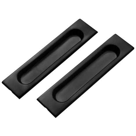 Ручка купе прямоугольная BL черный 