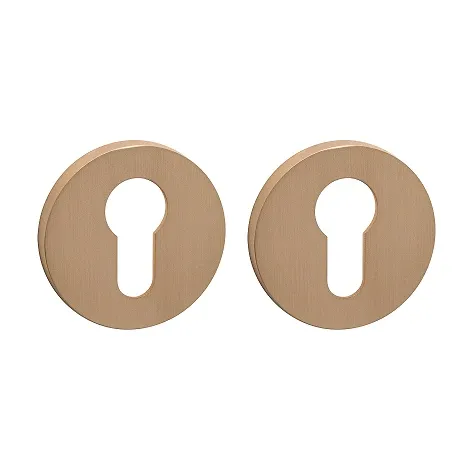 Накладка под цилиндр Ajax ET.R.JSR51 (ET JSR) SSG-39 сатинированное золото