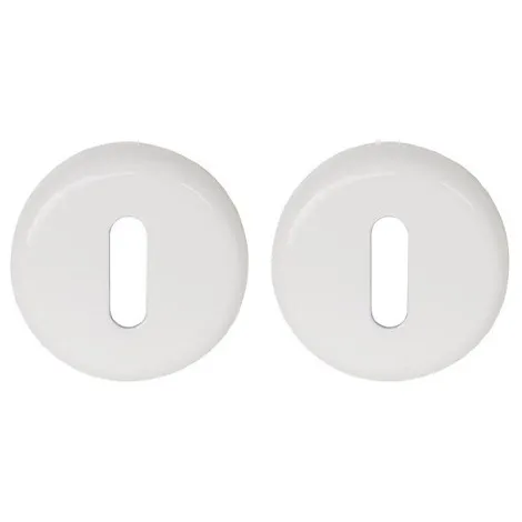 Накладка под ключ Буратино на круглом основании Colombo CD 1063 белый