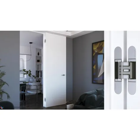 Петля скрытая универсальная KUBICA 2760 DXSX, OS матовое золото (60 kg)