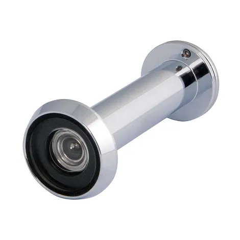 Глазок дверной, оптика пластик Fuaro DV-LUX 4/110-70/Z (VIEWER 4 DVZ_LUX) CP хром