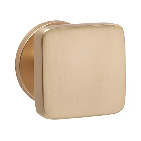 Дверная ручка на раздельном основании Punto R.ARC.R52.SALUT SSG-39 сатинированное золото