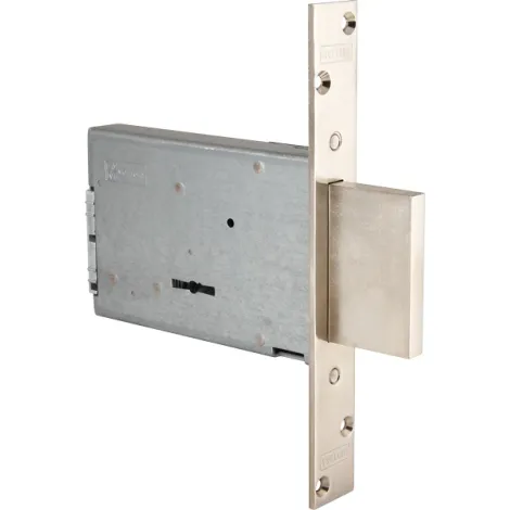 Замок врезной Mottura сувальдный 40.701.50 (с отв. планкой, без накладок)