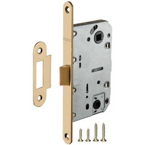 Защелка врезная Punto PL96WC-50/BL SSG сатинированное золото