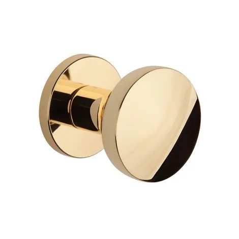 Дверная ручка на круглом основании APRILE ORTICA R LG золото