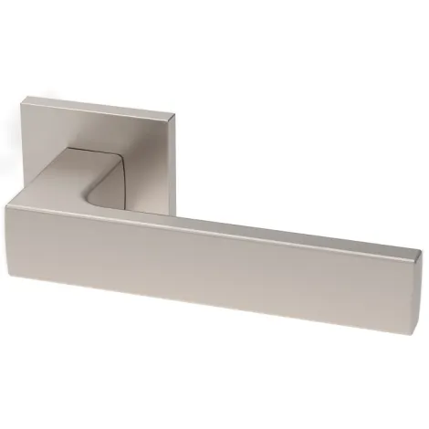 Дверная ручка на квадратном основании Armadillo SKY USS SN-3 матовый никель